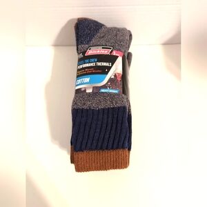 Dickies Men's Cotton Steel Toe Performance Thermals Blue‎ 6-12